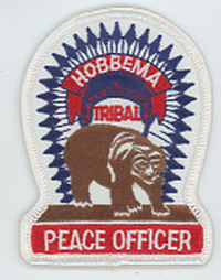 CANADA,ALBERTA,HOBBEMA TRIBAL PEACE OFFICER 1